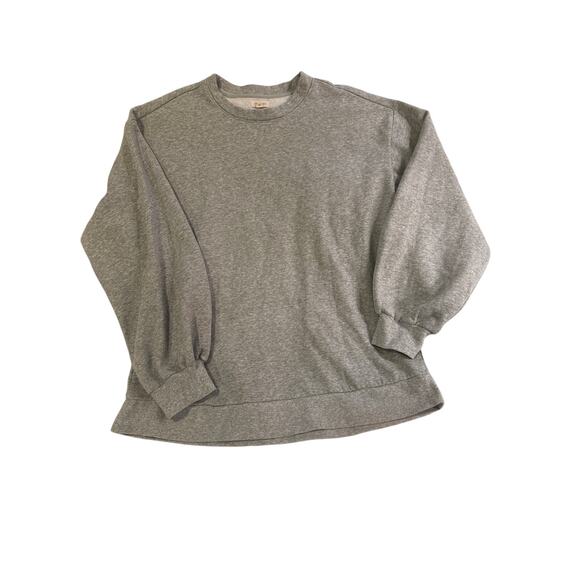 Pilcro Anthropology small oversized grey small sweatshirt - Picture 1 of 4